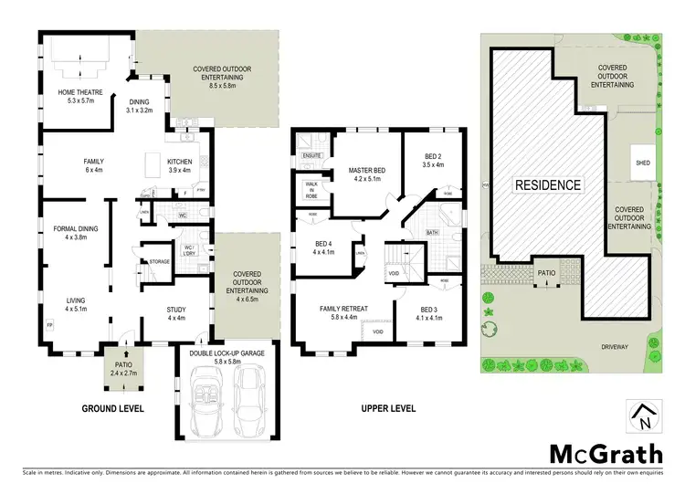 Floorplan of Homely house listing, 46 Carmichael Drive, West Hoxton NSW 2171