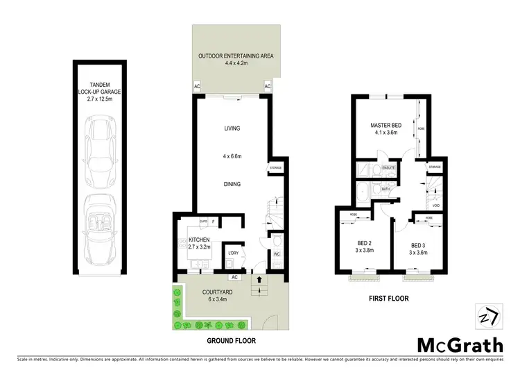Floorplan of Homely townhouse listing, 5/6 Rena Street, South Hurstville NSW 2221