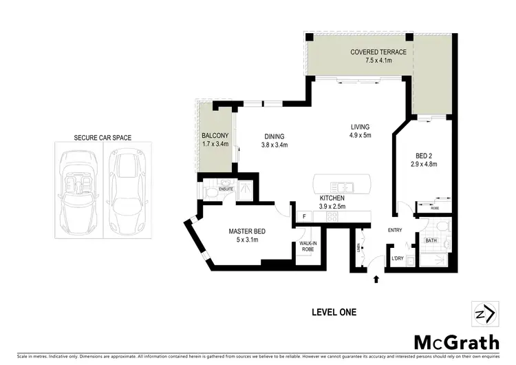 Floorplan of Homely apartment listing, 12/1623 Botany Road, Botany NSW 2019