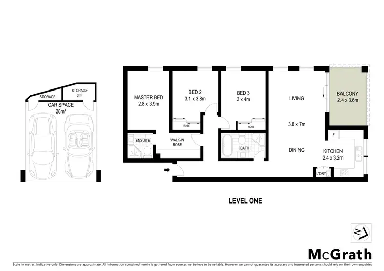 Floorplan of Homely apartment listing, 102/47 Ryde Street, Epping NSW 2121