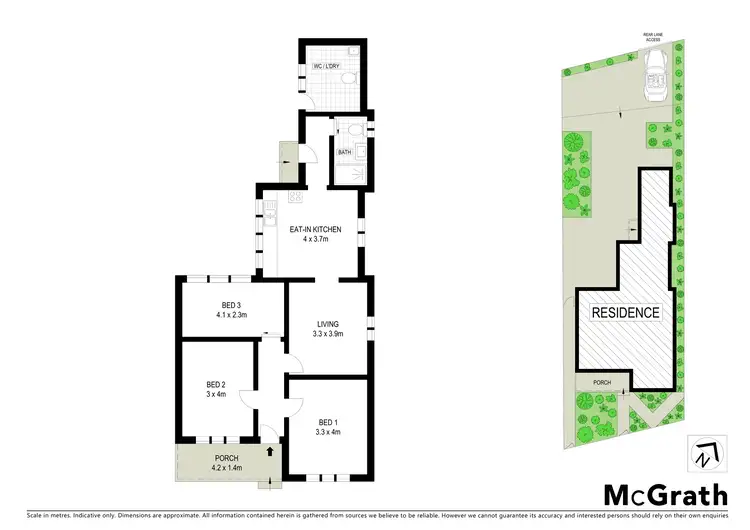 Floorplan of Homely house listing, 3 Malakoff Street, Marrickville NSW 2204