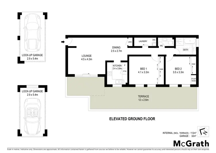 Floorplan of Homely apartment listing, 2/19 Gerard Street, Cremorne NSW 2090