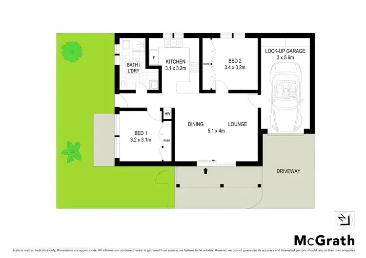 Floorplan of Homely villa listing, 2/49 Eighteenth Avenue, Sawtell NSW 2452