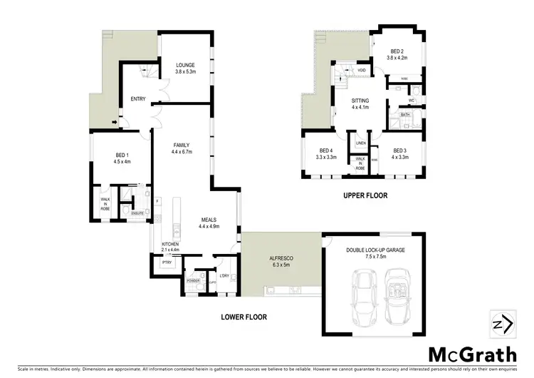 Floorplan of Homely house listing, 32 Marie Pitt Street, Franklin ACT 2913