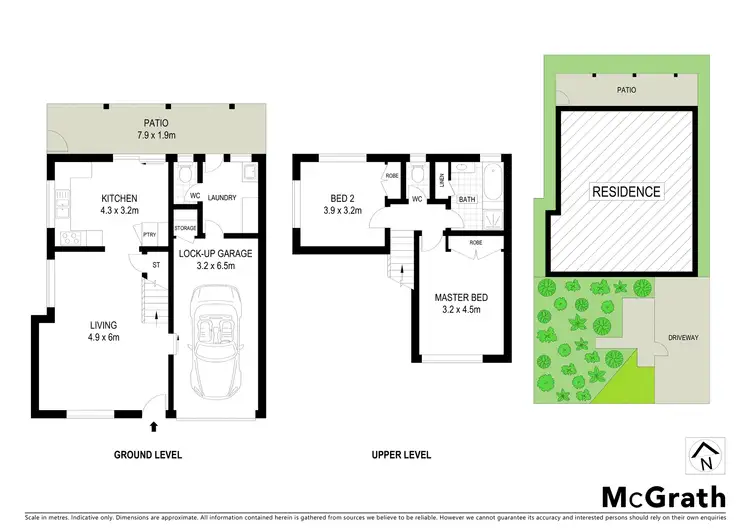 Floorplan of Homely townhouse listing, 54/5 Quinnia Court, Ferny Hills QLD 4055