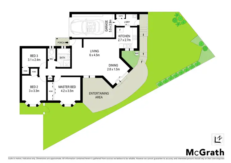 Floorplan of Homely villa listing, 6/25 Magdala Road, North Ryde NSW 2113