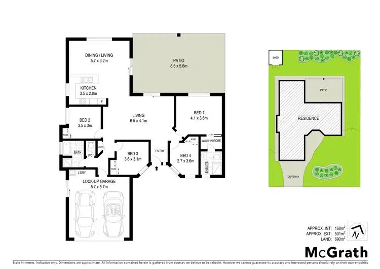 Floorplan of Homely house listing, 5 Turner Court, Parkhurst QLD 4702