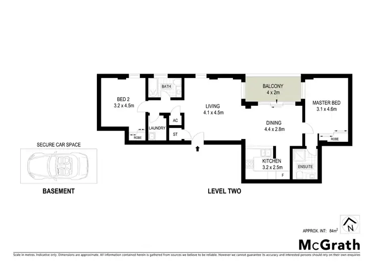 Floorplan of Homely apartment listing, 6311/6 Porter Street, Ryde NSW 2112
