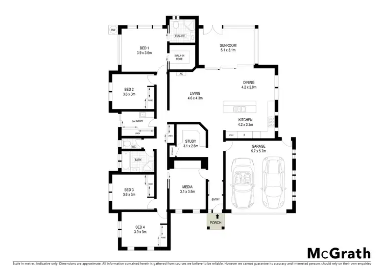 Floorplan of Homely house listing, 38 Cummings Crescent, Cumbalum NSW 2478