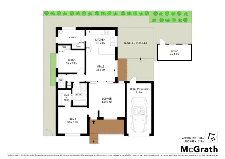 Floorplan of Homely unit listing, 16/12-22 Cutts Avenue, Croydon VIC 3136