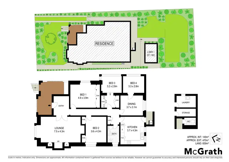 Floorplan of Homely house listing, 27 Greengate Road, Killara NSW 2071