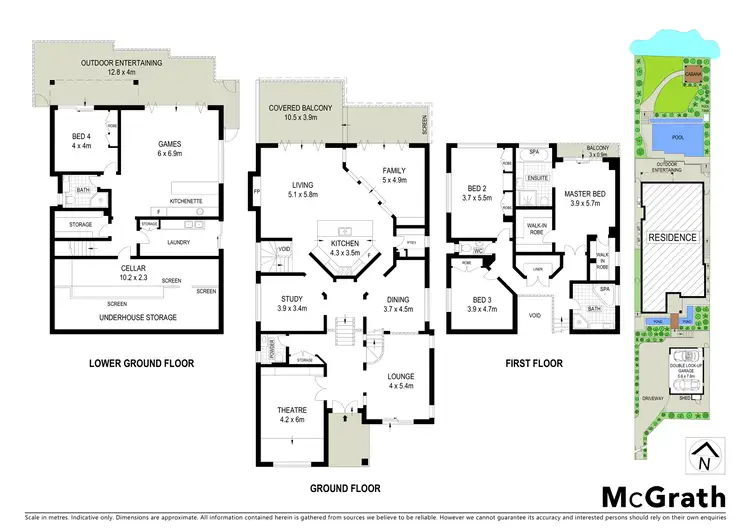 Floorplan of Homely house listing, 9 Queens Road, Connells Point NSW 2221
