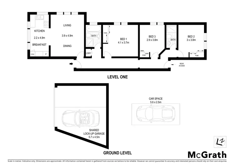 Floorplan of Homely apartment listing, 3/6 Fitzwilliam Road, Vaucluse NSW 2030