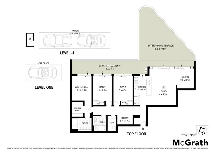 Floorplan of Homely apartment listing, 806/15 Baywater Drive, Wentworth Point NSW 2127