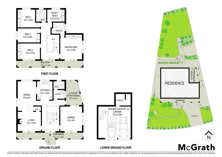 Floorplan of Homely house listing, 23 Cowan Street, Oyster Bay NSW 2225