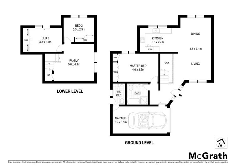Floorplan of Homely townhouse listing, 10/17 Binya Place, Como NSW 2226