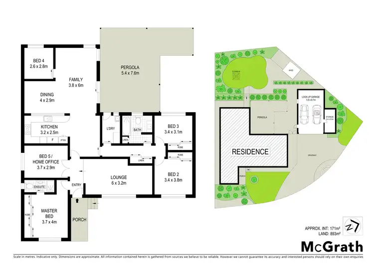 Floorplan of Homely house listing, 4 Whitfeld Street, Monash ACT 2904