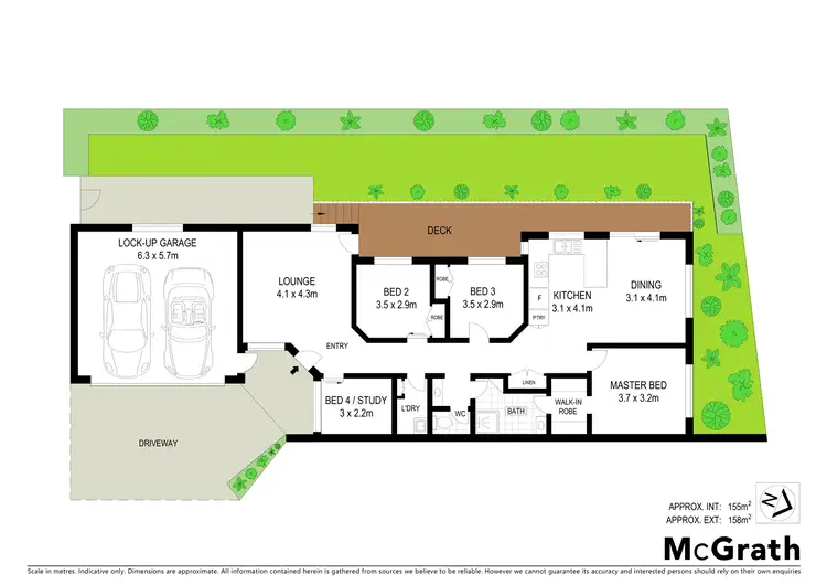 Floorplan of Homely townhouse listing, 4/78 Crest Park Parade, Queanbeyan NSW 2620