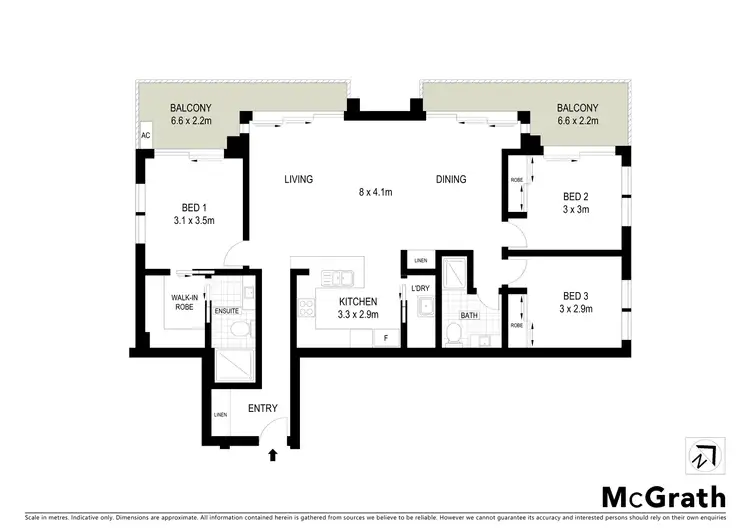 Floorplan of Homely apartment listing, 24/21 Christina Stead Street, Franklin ACT 2913