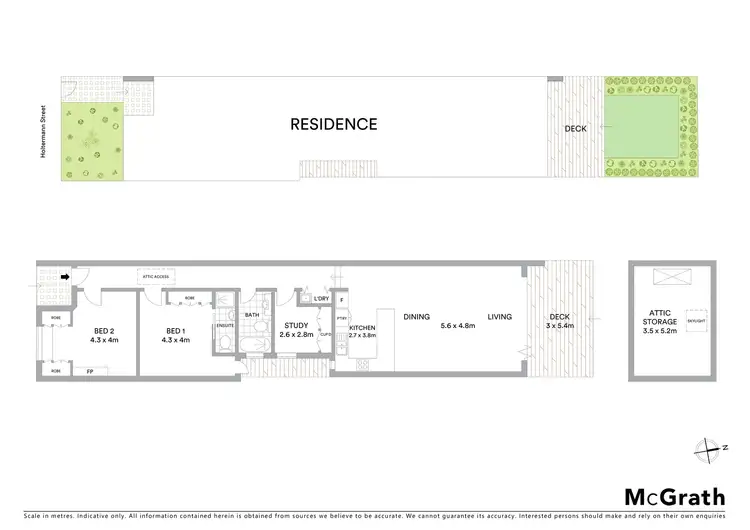 Floorplan of Homely house listing, 46 Holtermann Street, Crows Nest NSW 2065