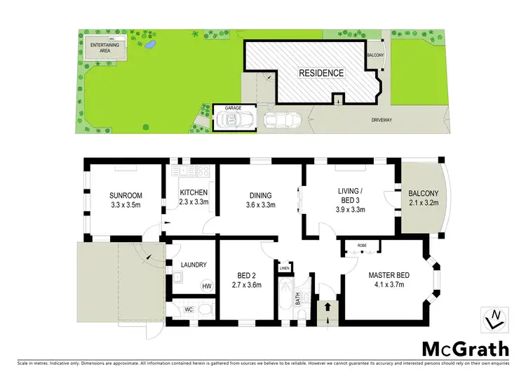 Floorplan of Homely house listing, 3 Daniel Street, Botany NSW 2019
