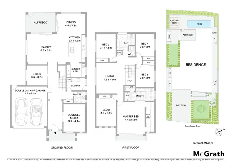 Floorplan of Homely house listing, 9 Osgathorpe Road, Gladesville NSW 2111