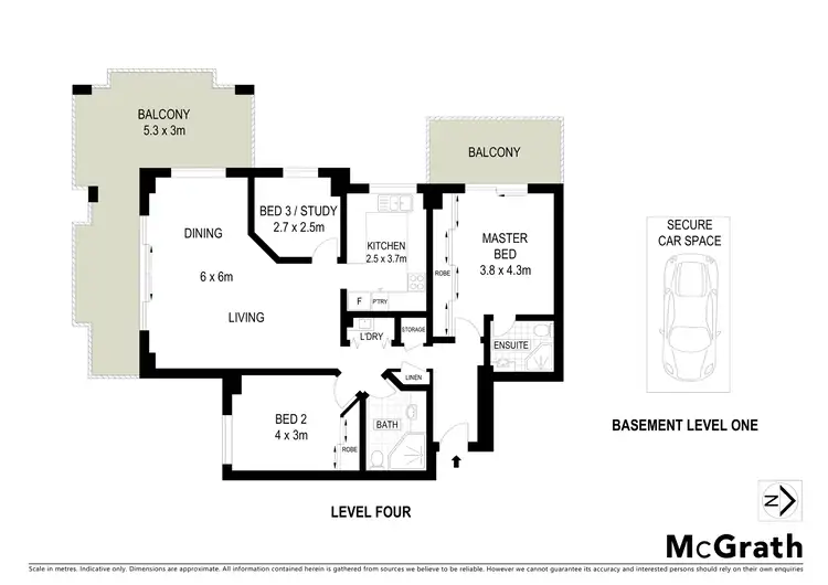 Floorplan of Homely apartment listing, 21/30 Romsey Street, Waitara NSW 2077