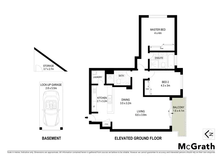 Floorplan of Homely apartment listing, 162/208 Pacific Highway (entry from Leonard Street), Hornsby NSW 2077
