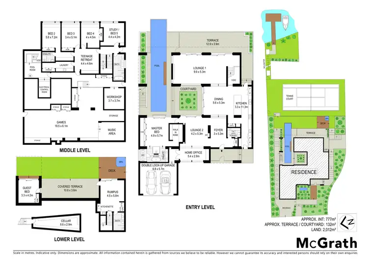 Floorplan of Homely house listing, 51 Coolawin Road, Northbridge NSW 2063