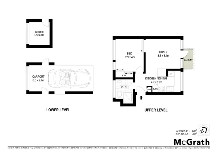 Floorplan of Homely apartment listing, 2/36 John Parade, Merewether NSW 2291