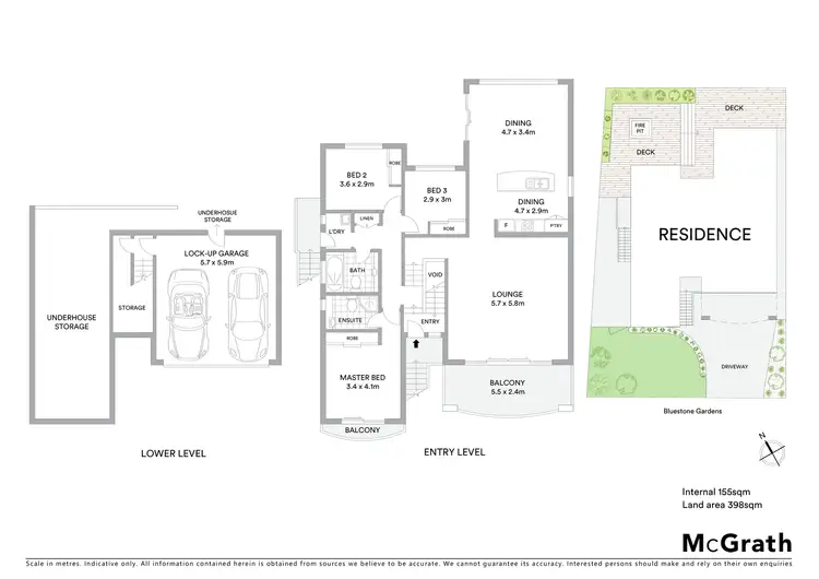 Floorplan of Homely house listing, 25 Bluestone Gardens, Jerrabomberra NSW 2619