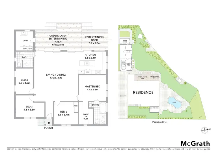 Floorplan of Homely house listing, 47 Jonathan Street, Eleebana NSW 2282