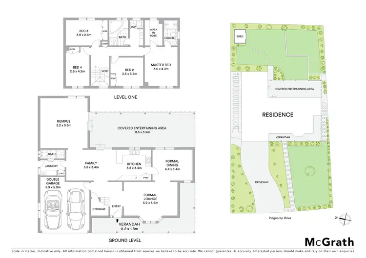 Floorplan of Homely house listing, 240 Ridgecrop Drive, Castle Hill NSW 2154