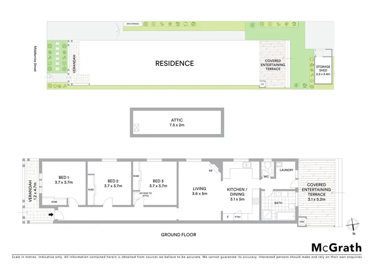 Floorplan of Homely house listing, 38 Middlemiss Street, Mascot NSW 2020