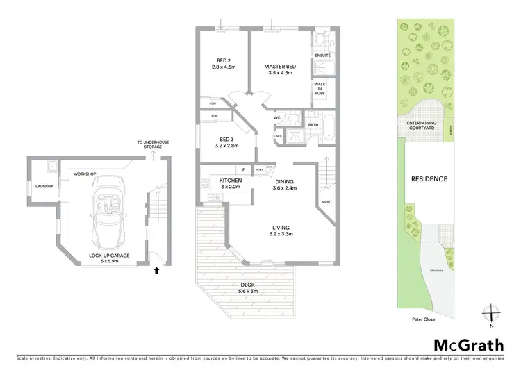 Floorplan of Homely townhouse listing, 1/24 Peter Close, Hornsby Heights NSW 2077