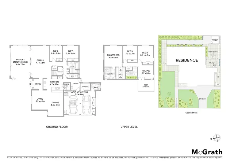 Floorplan of Homely house listing, 34 Castile Street, Indooroopilly QLD 4068