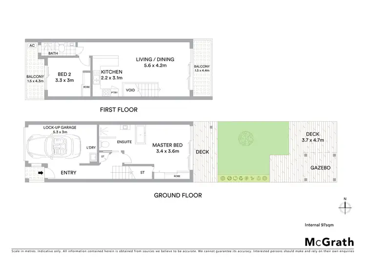 Floorplan of Homely apartment listing, 2/30 Orealla Crescent, Sunrise Beach QLD 4567