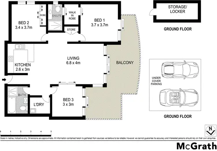 Floorplan of Homely apartment listing, 603/2 Murray Street, Port Macquarie NSW 2444