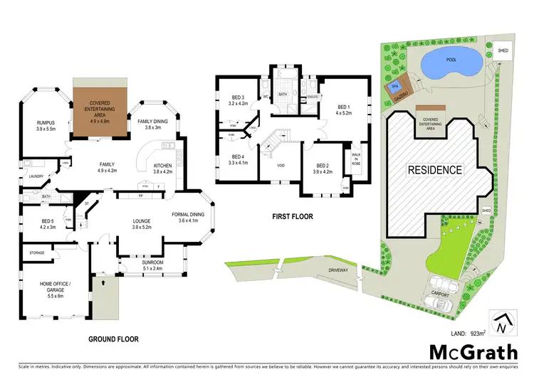 Floorplan of Homely house listing, 10 Cedar Grove, Castle Hill NSW 2154