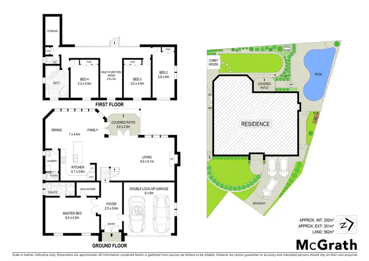 Floorplan of Homely house listing, 6 Tees Close, Erina NSW 2250