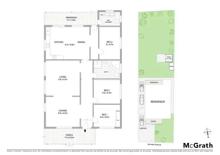 Floorplan of Homely house listing, 31 Nirimba Avenue, Narwee NSW 2209