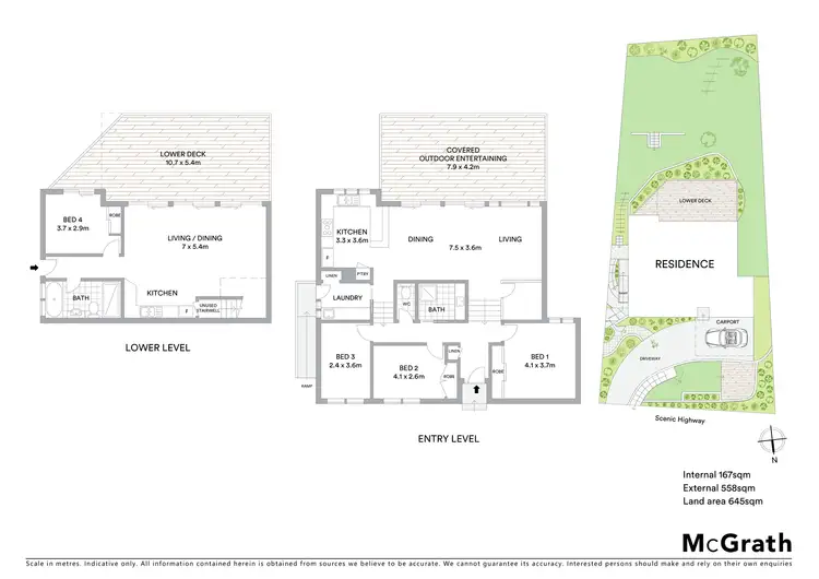 Floorplan of Homely house listing, 180 Scenic Highway, Terrigal NSW 2260