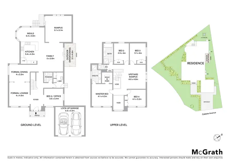 Floorplan of Homely house listing, 6 Celeste Avenue, Castle Hill NSW 2154