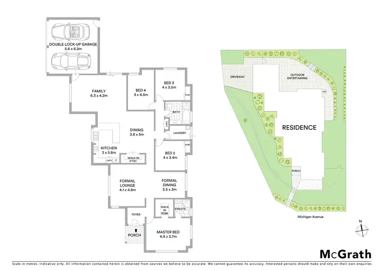 Floorplan of Homely house listing, 41 Michigan Avenue, Asquith NSW 2077
