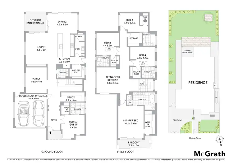 Floorplan of Homely house listing, 22 Figtree Street, Lane Cove NSW 2066