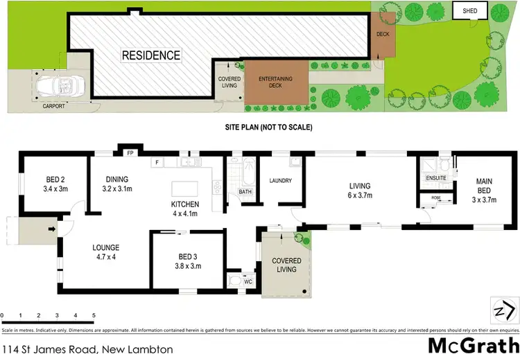 Floorplan of Homely house listing, 114 St James Road, New Lambton NSW 2305