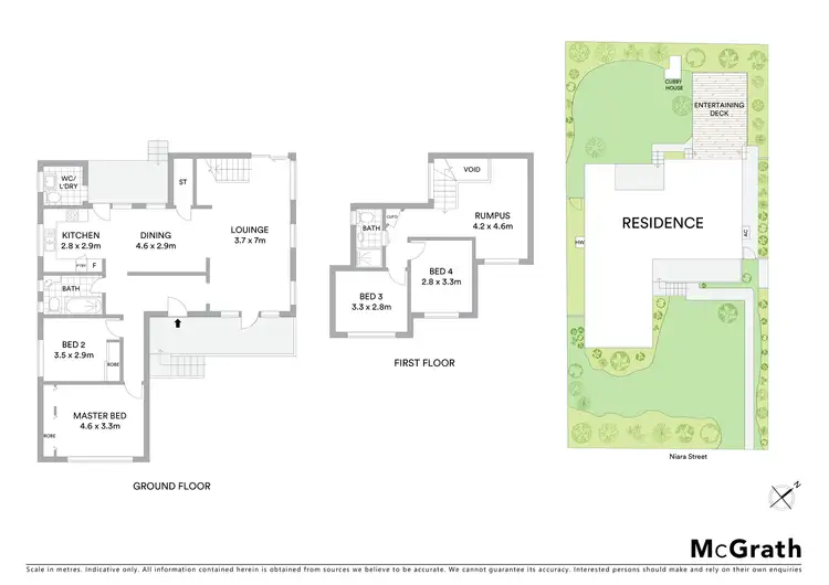 Floorplan of Homely house listing, 9 Niara Street, Ryde NSW 2112