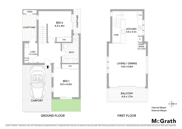 Floorplan of Homely house listing, 19 Prentice Street, St Kilda East VIC 3183