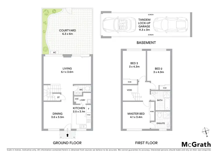Floorplan of Homely townhouse listing, 29/41 Bath Road, Kirrawee NSW 2232