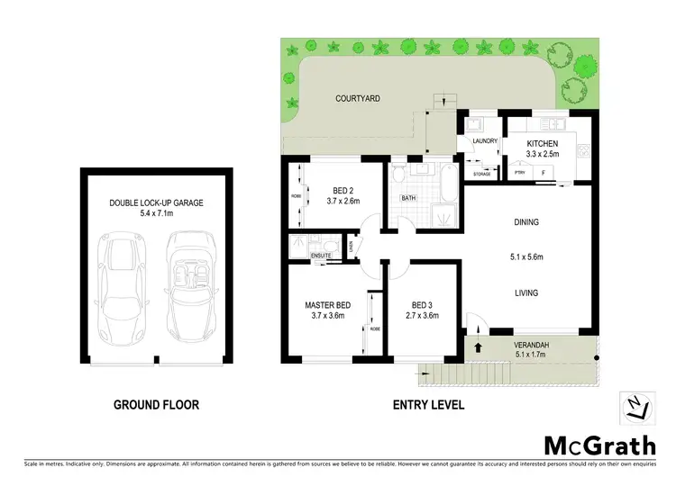 Floorplan of Homely villa listing, 2/73 Greenacre Road, Connells Point NSW 2221